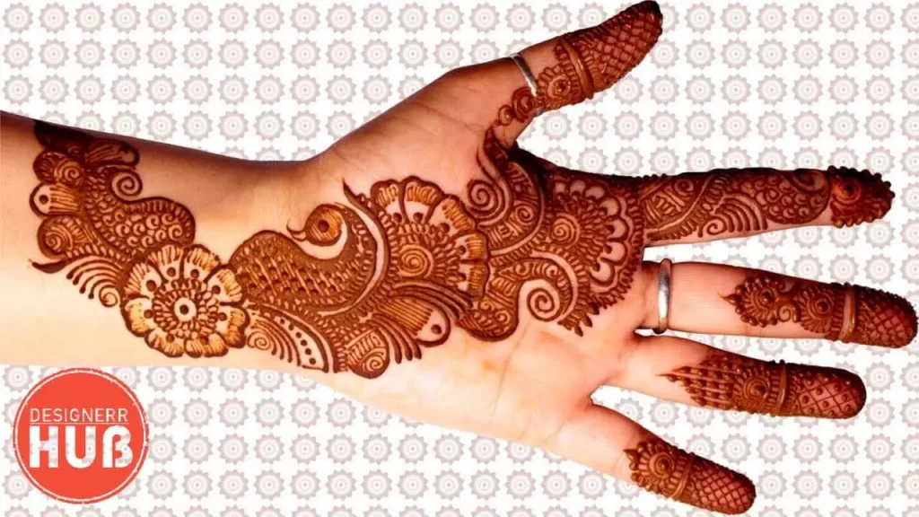 10 Easy And Attractive Bail Mehndi Design