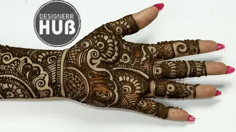 Punjabi Bridal Mehndi Design